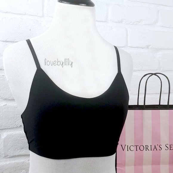 2/$30 Victoria’s Secret Black Seamless Bralette Bra - Picture 1 of 9